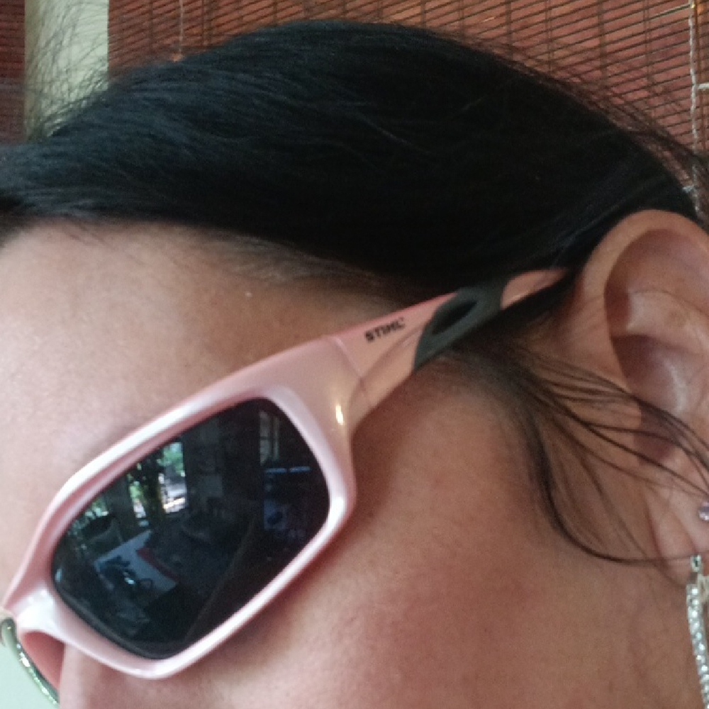 Pink Wraparound Sport Sunglasses YARD work Safety GLASSES, JET SKI, By STIHL - Picture 4 of 13